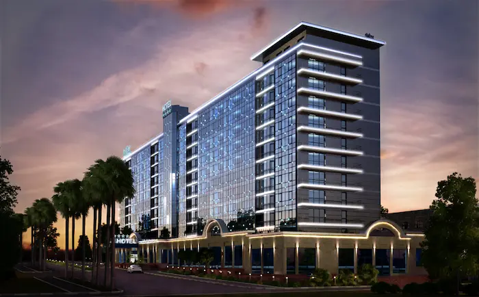 City Park Hotel - вид с моря